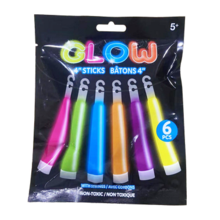 GLOW STICKS RAINBOW 6 PCS