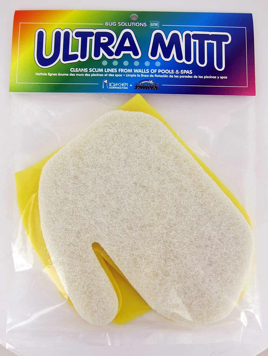 ULTRA MITT (LIGHTLY ABRASIVE SURFACE/LATEX GLOVE)